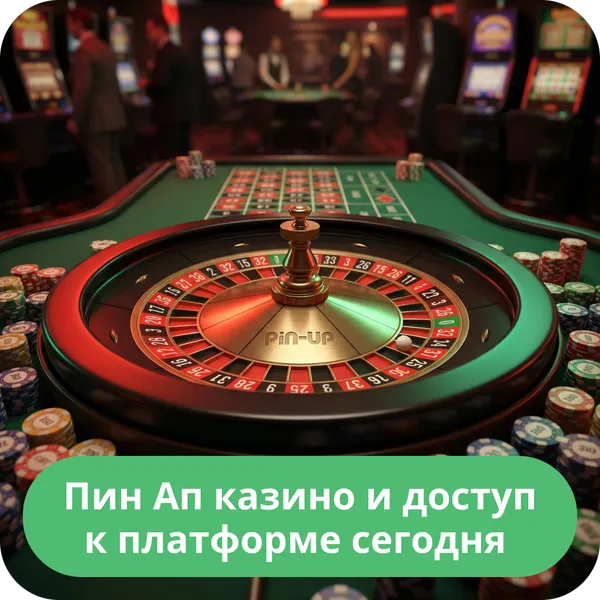 Пин Ап казино и доступ к платформе сегодня